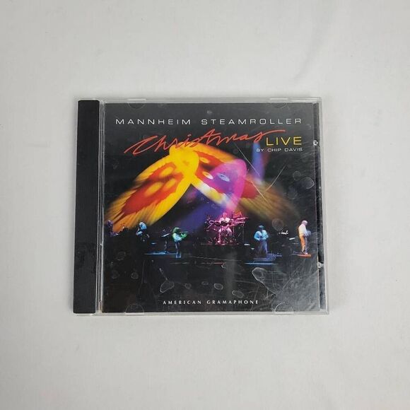 ΜΑΝΝΗΕΙΜ STEAMROLLER: Christmas LIVE BY CHIP DAVIS [1997, CD] - Picture 2 of 5
